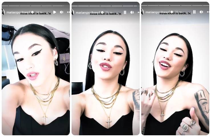 Maria Esposito sui social