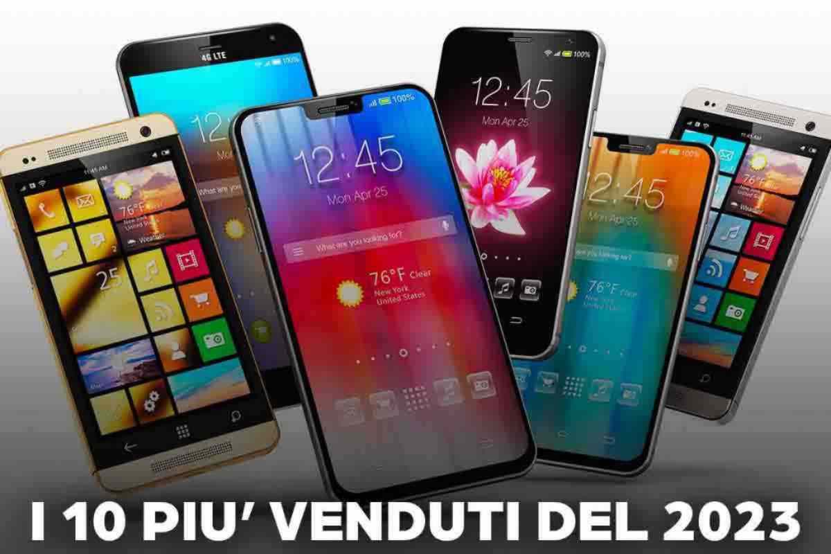 Quali sono gli smartphone più venduti del 2023