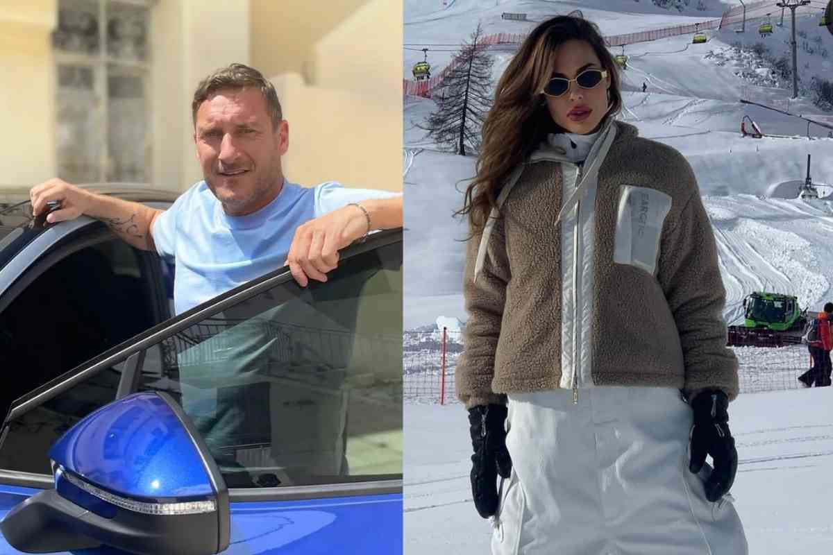 Ilary e Totti in vacanza 